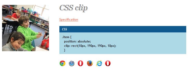 css clipping