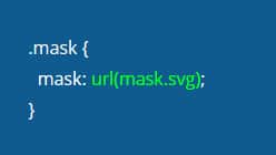 css mask