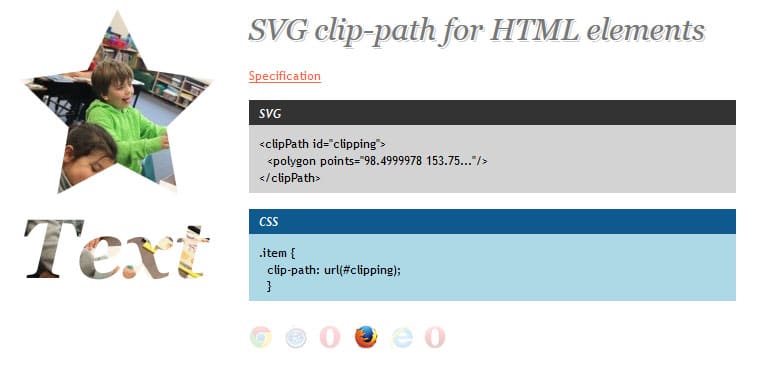 css mask