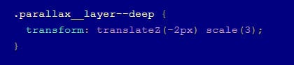parallax scrolling css