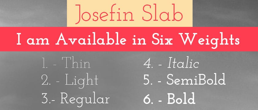 josefin slab